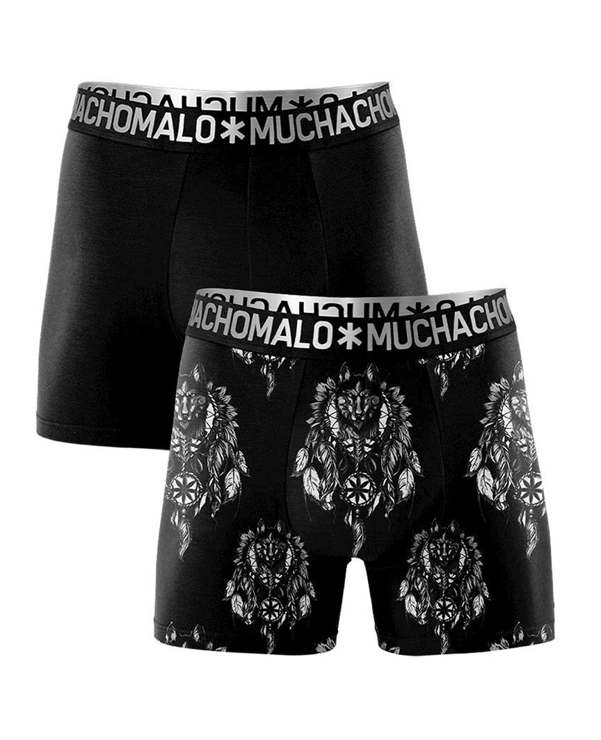 Muchachomalo 2-pack Ondergoed Husky short (bamboo)