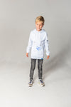 Sea'sons Hoodie Heat Sensitive Blue-White
