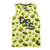 Jongens Singlet Houston van Skurk in de kleur Lime in maat 164, 170.