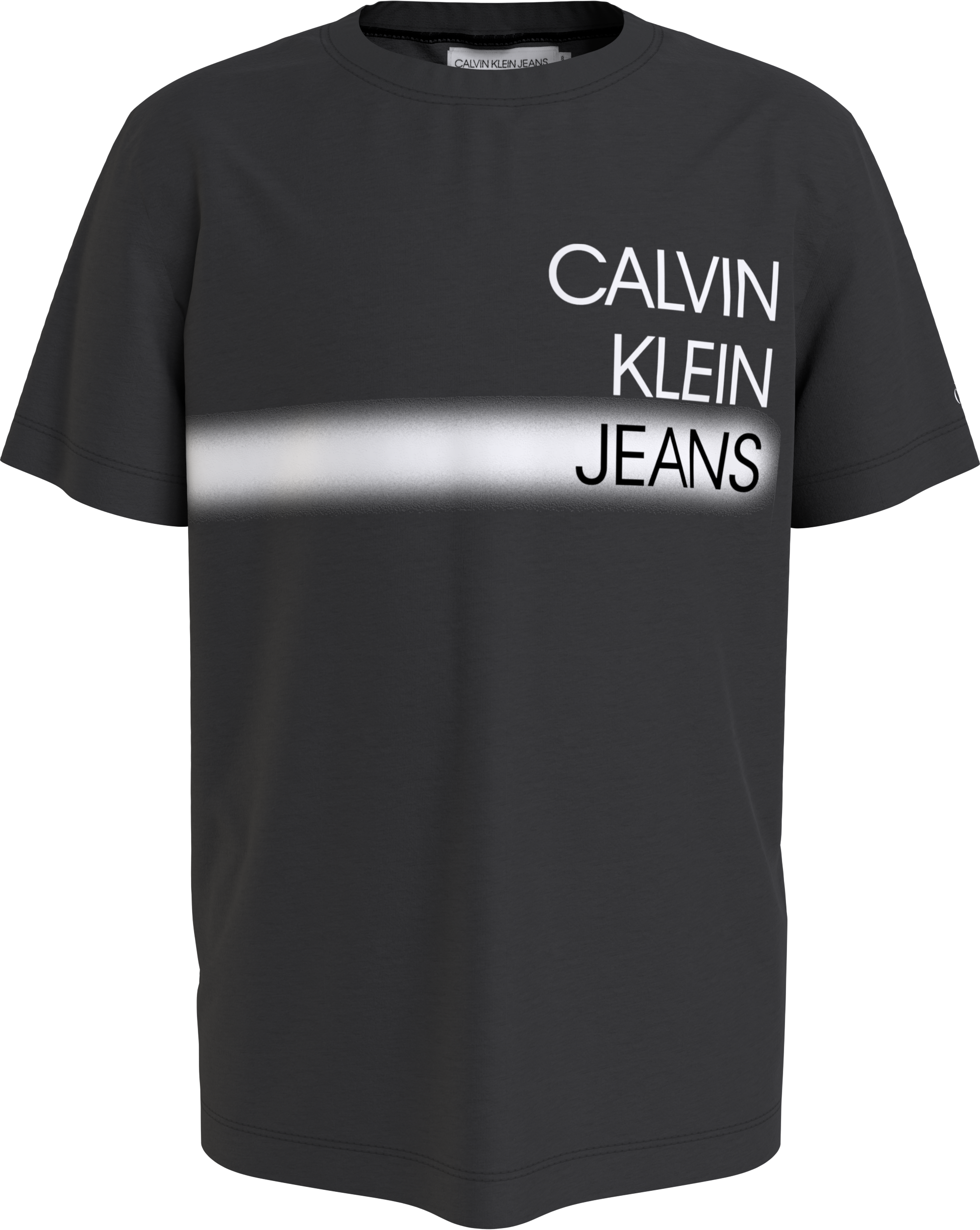 Calvin Klein T-shirt S/S INSTITUTIONAL SPRAY BEH