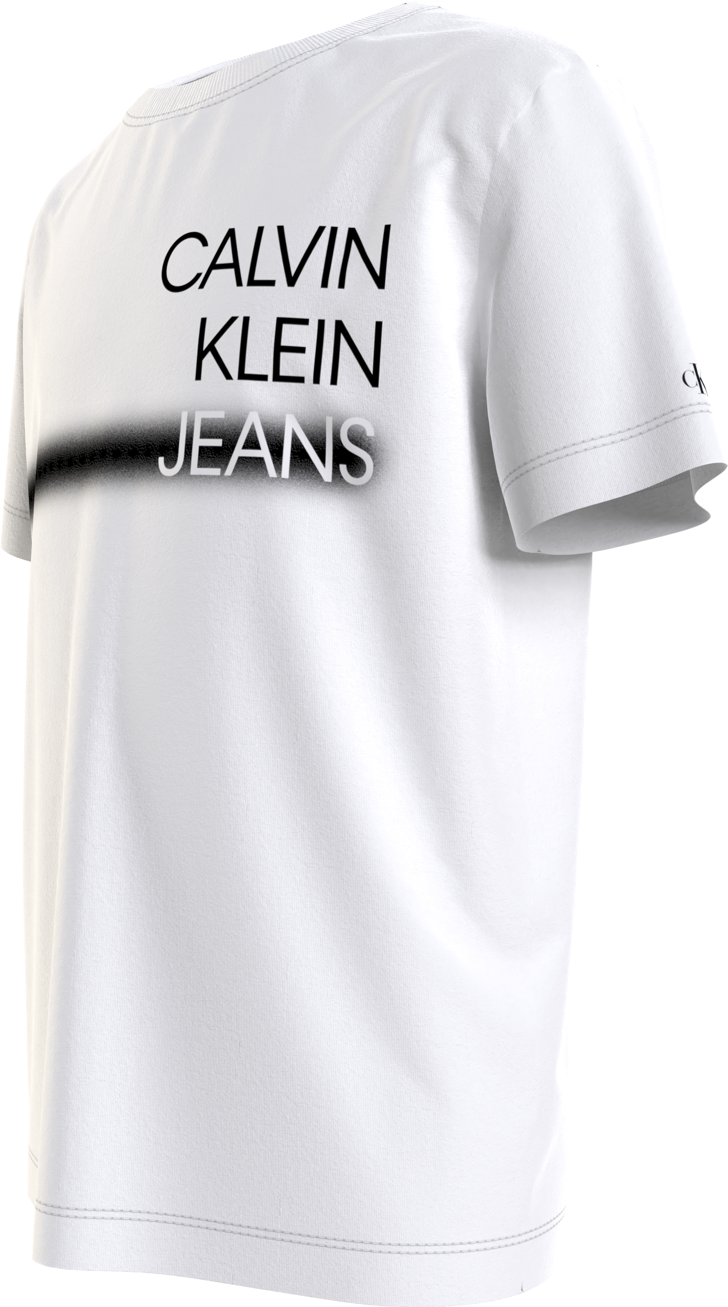 Calvin Klein T-shirt S/S INSTITUTIONAL SPRAY YAF