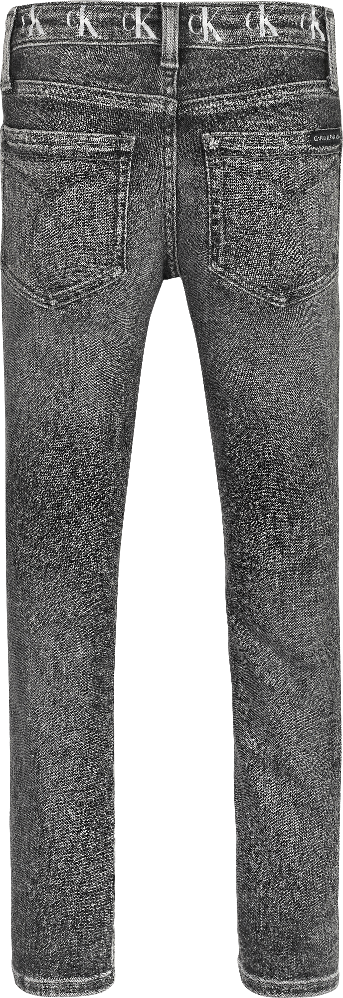Calvin Klein Denim Pants Skinny Concrete Grey Str
