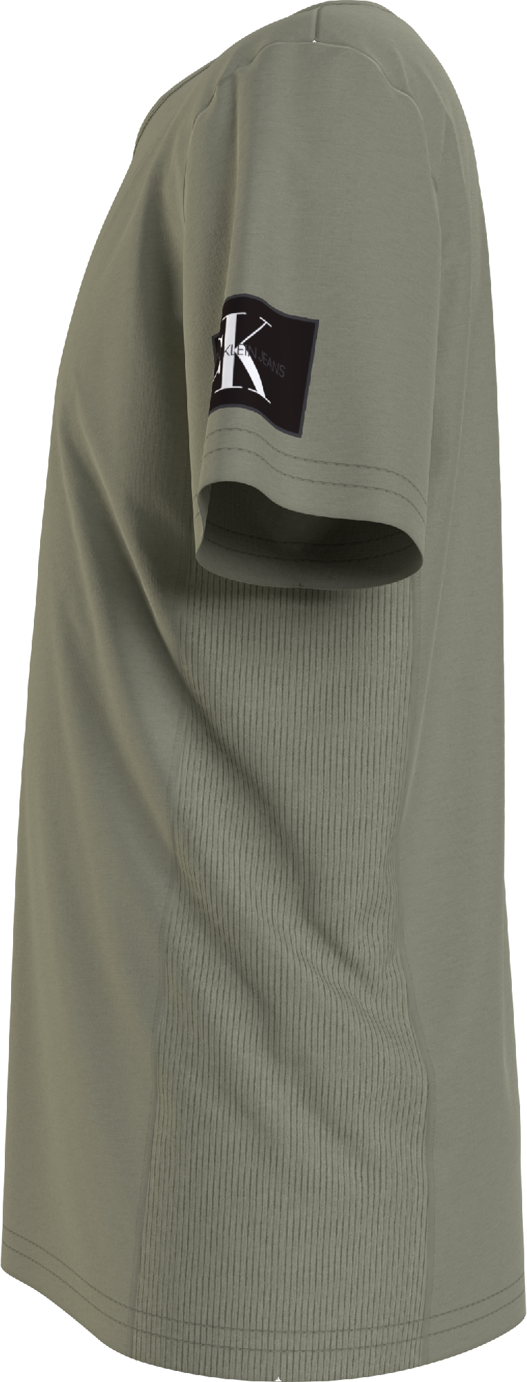 Calvin Klein BADGE RIB FITTED TOP