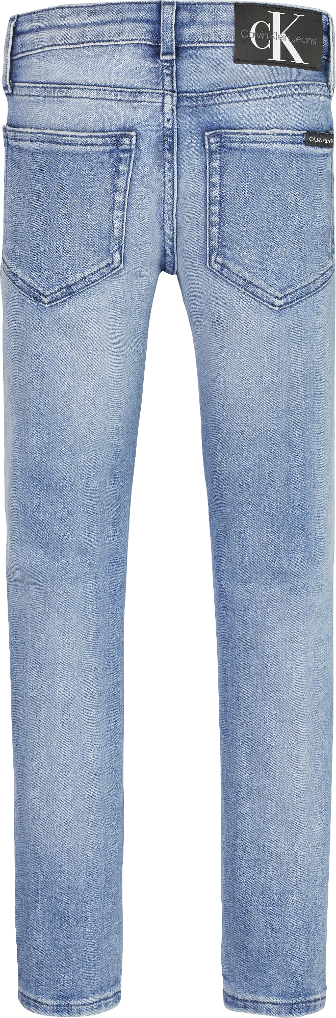 Calvin Klein Denim Pants SKINNY L BLUE DESTROYED
