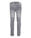 Jongens GREY RYAN SKINNY FIT NOOS van Indian Blue Jeans in de kleur Grey Denim in maat 176.