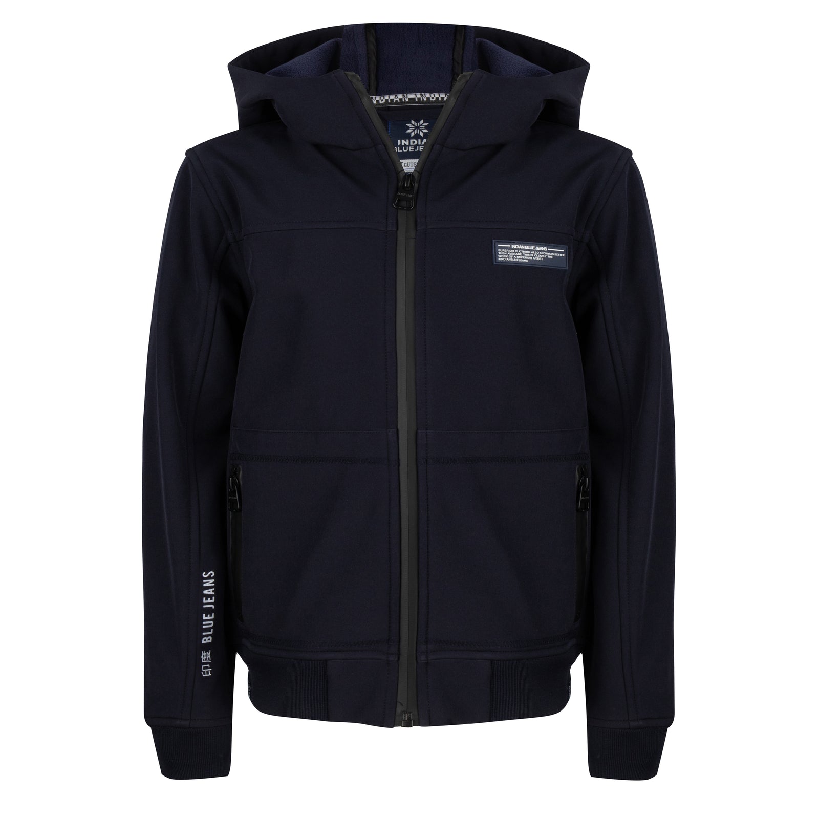 Indian Blue Jeans Hooded Jacket Softshell