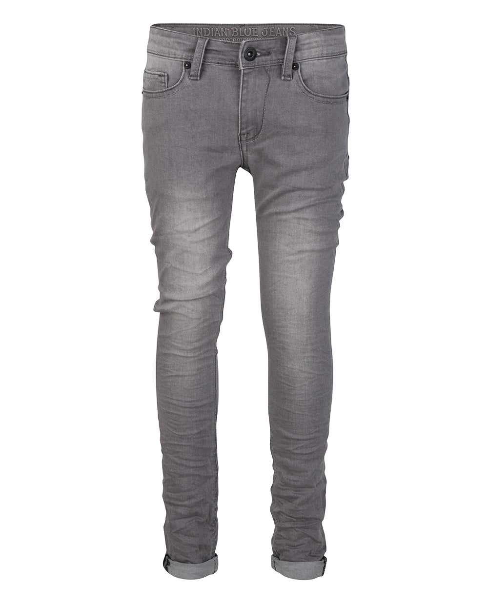 Indian Blue Jeans Grey Ryan Skinny Fit