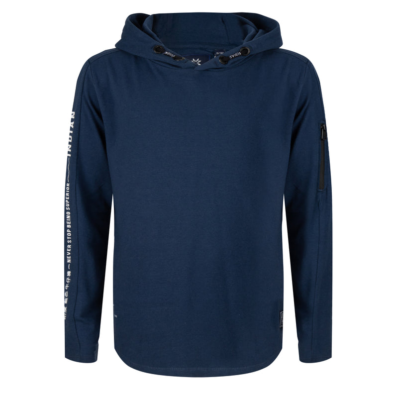 Indian Blue Jeans T-Shirt Ls Hooded