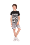 Indian Blue Jeans Grey Tom Jog Short
