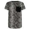 Indian Blue Jeans T-Shirt Ss Snake