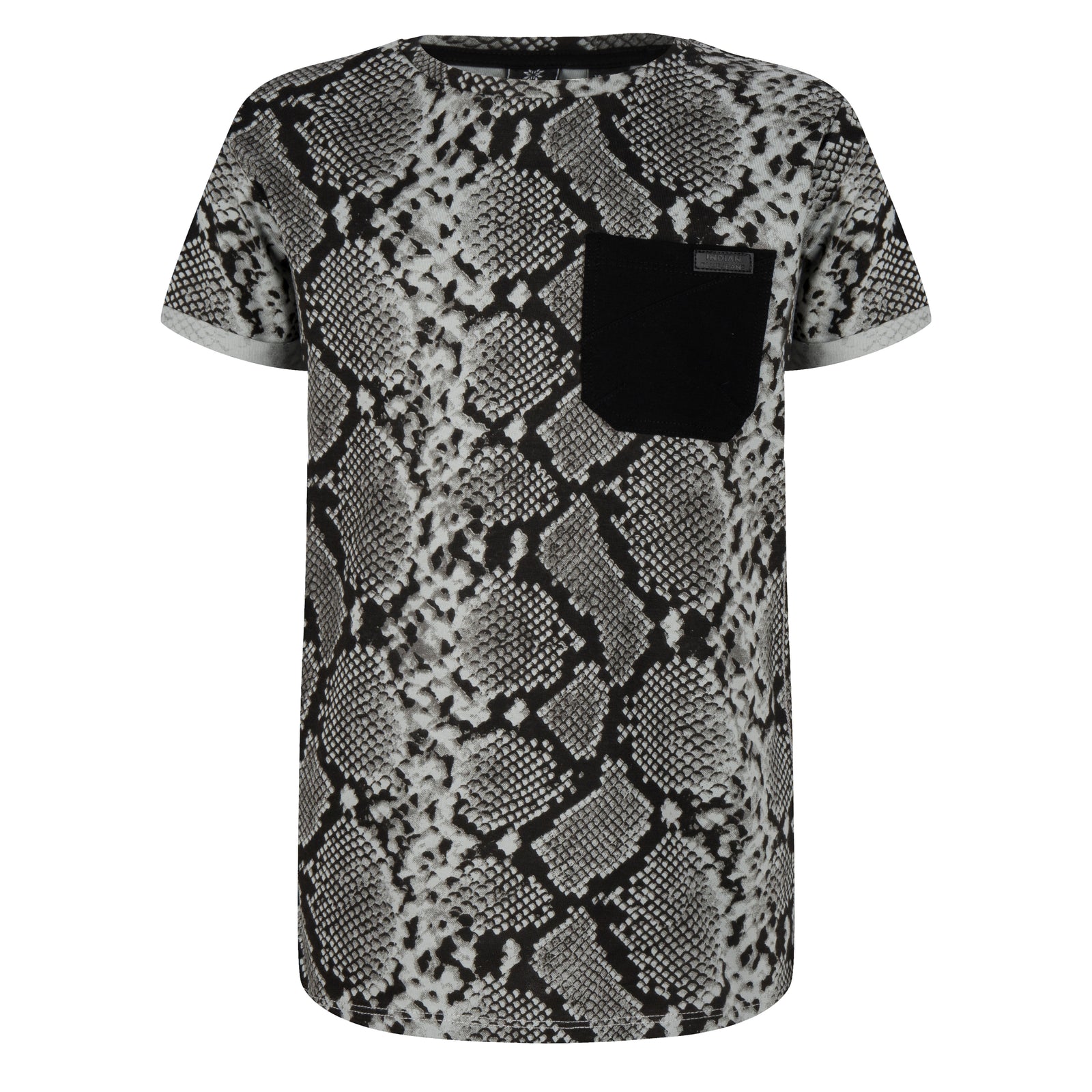 Indian Blue Jeans T-Shirt Ss Snake