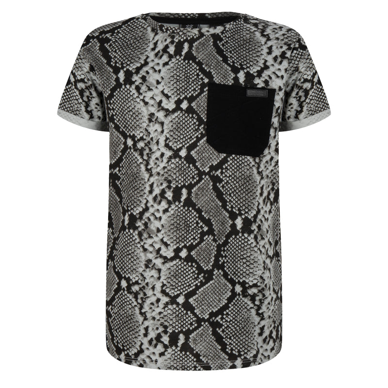 Indian Blue Jeans T-Shirt Ss Snake