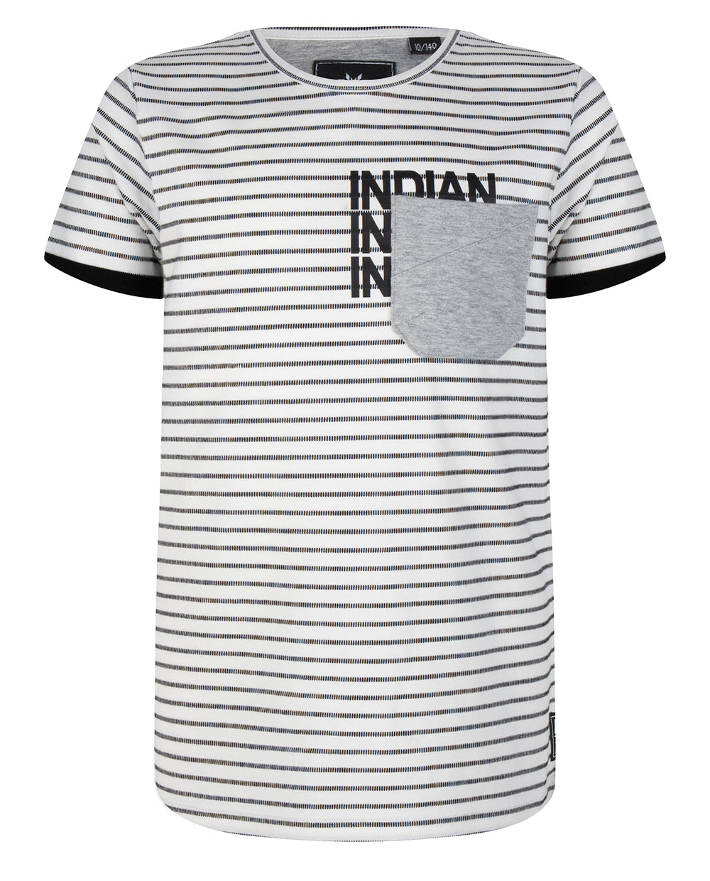 Indian Blue Jeans T-Shirt Stripe