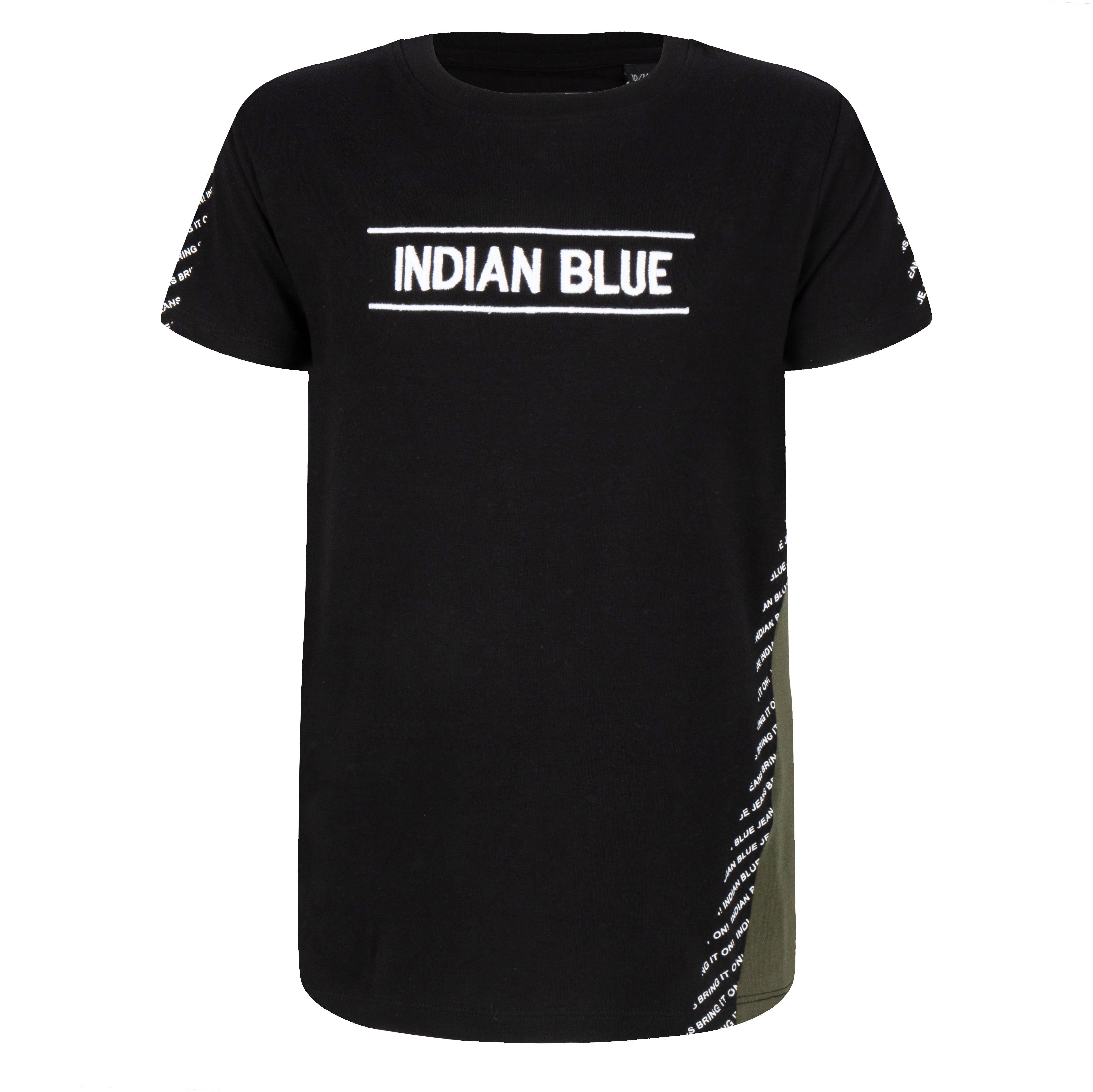 Indian Blue Jeans T-Shirt Ss Fancy Print