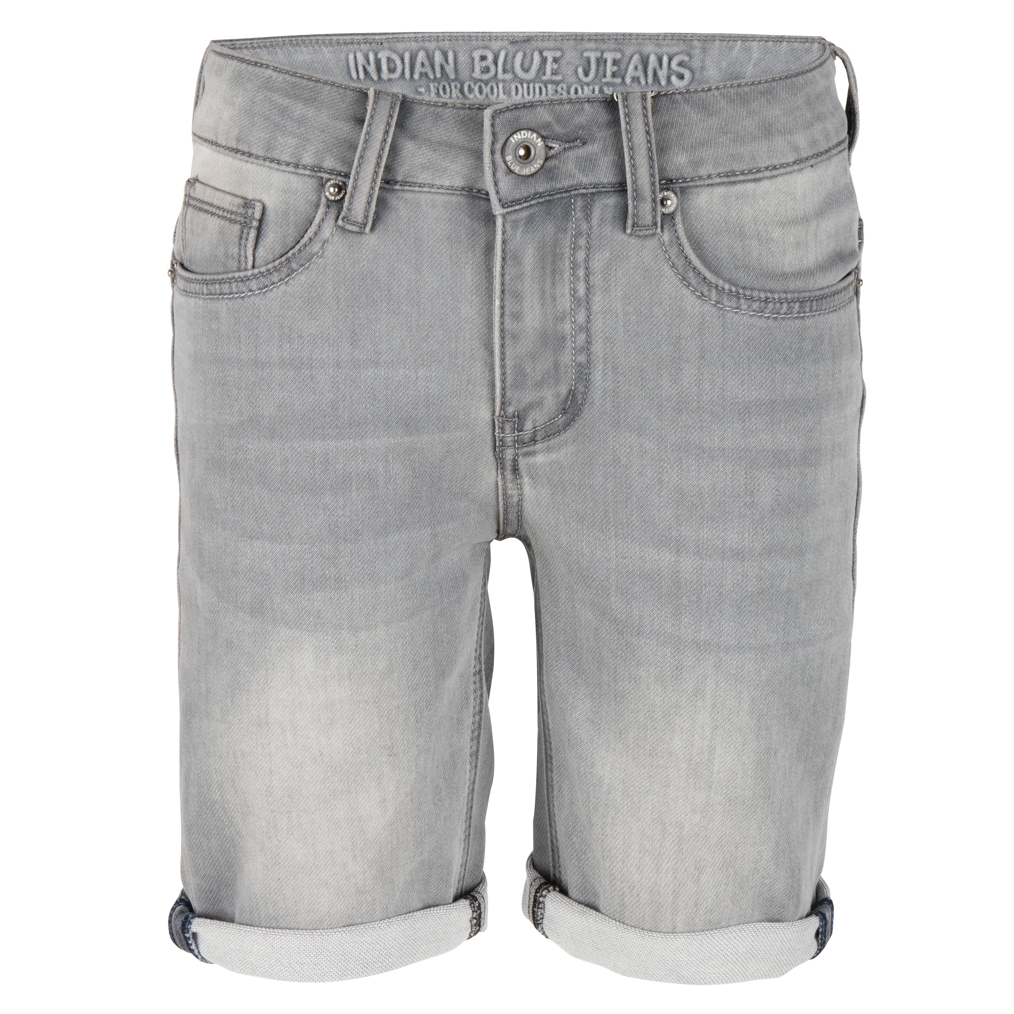 Indian Blue Jeans Gray Tom Jog Shorts