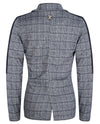 Jongens BLAZER JACKET CHECK van Indian Blue Jeans in de kleur Navy Blue in maat 164.