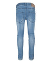 Jongens BLUE ANDY FLEX SKINNY FIT van Indian Blue Jeans in de kleur Light Denim in maat 176.