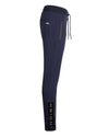 Jongens JOG PANT BASIC ZIP van Indian Blue Jeans in de kleur Navy Blue in maat 176.