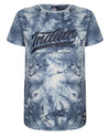 Jongens T-SHIRT SS TIE DYE INDIAN van Indian Blue Jeans in de kleur Washed Blue in maat 176.