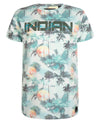 Jongens T-SHIRT SS FANCY INDIAN van Indian Blue Jeans in de kleur Fancy Print in maat 176.
