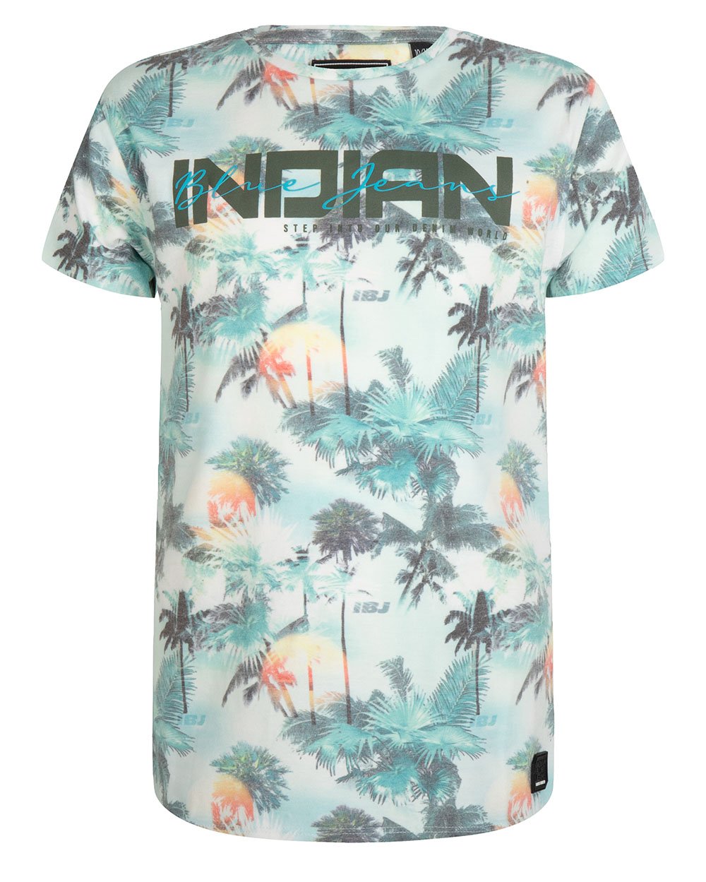 Indian Blue Jeans T-SHIRT SS FANCY INDIAN