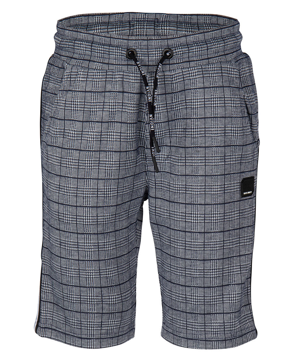 Indian Blue Jeans JOG SHORT CHECK TAPE