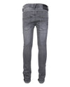 Jongens GREY RYAN SKINNY FIT van Indian Blue Jeans in de kleur Used Grey Denim in maat 176.