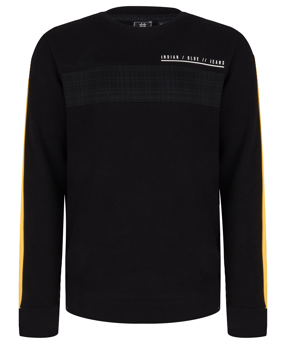 Indian Blue Jeans CREWNECK COLORBL CHECK