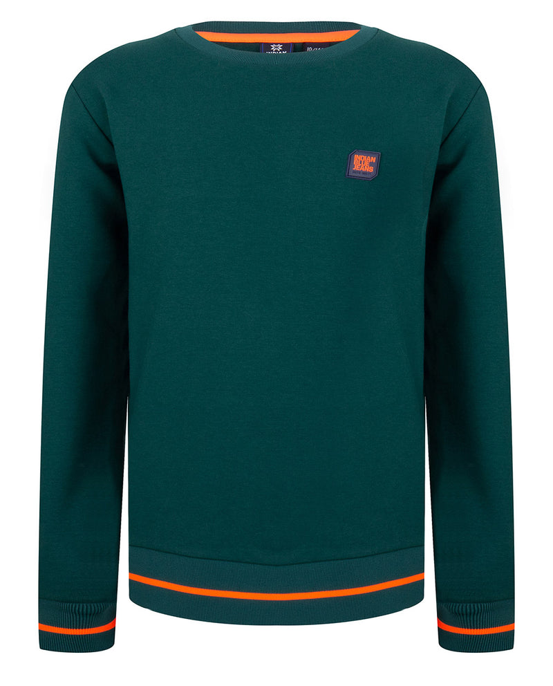 Indian Blue Jeans CREWNECK BADGE