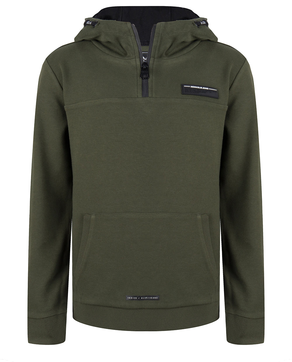 Indian Blue Jeans HOODED KANGAROO POCKET