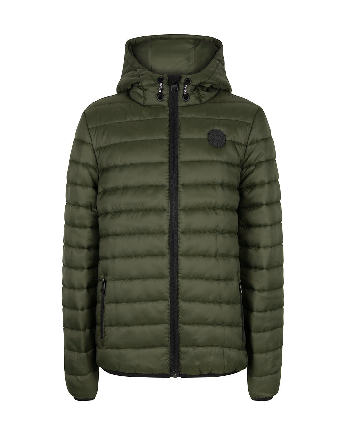 Indian Blue Jeans HOODED QUILTED JACKET