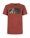 Indian Blue Jeans T-SHIRT SS OIL PRINT