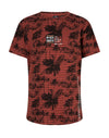 Indian Blue Jeans T-SHIRT SS STRIPE PALM TREE
