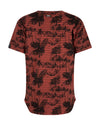Indian Blue Jeans T-SHIRT SS STRIPE PALM TREE