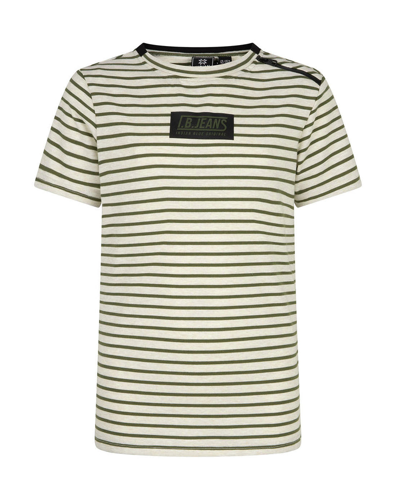 Indian Blue Jeans T-SHIRT SS STRIPE IBJ JEANS