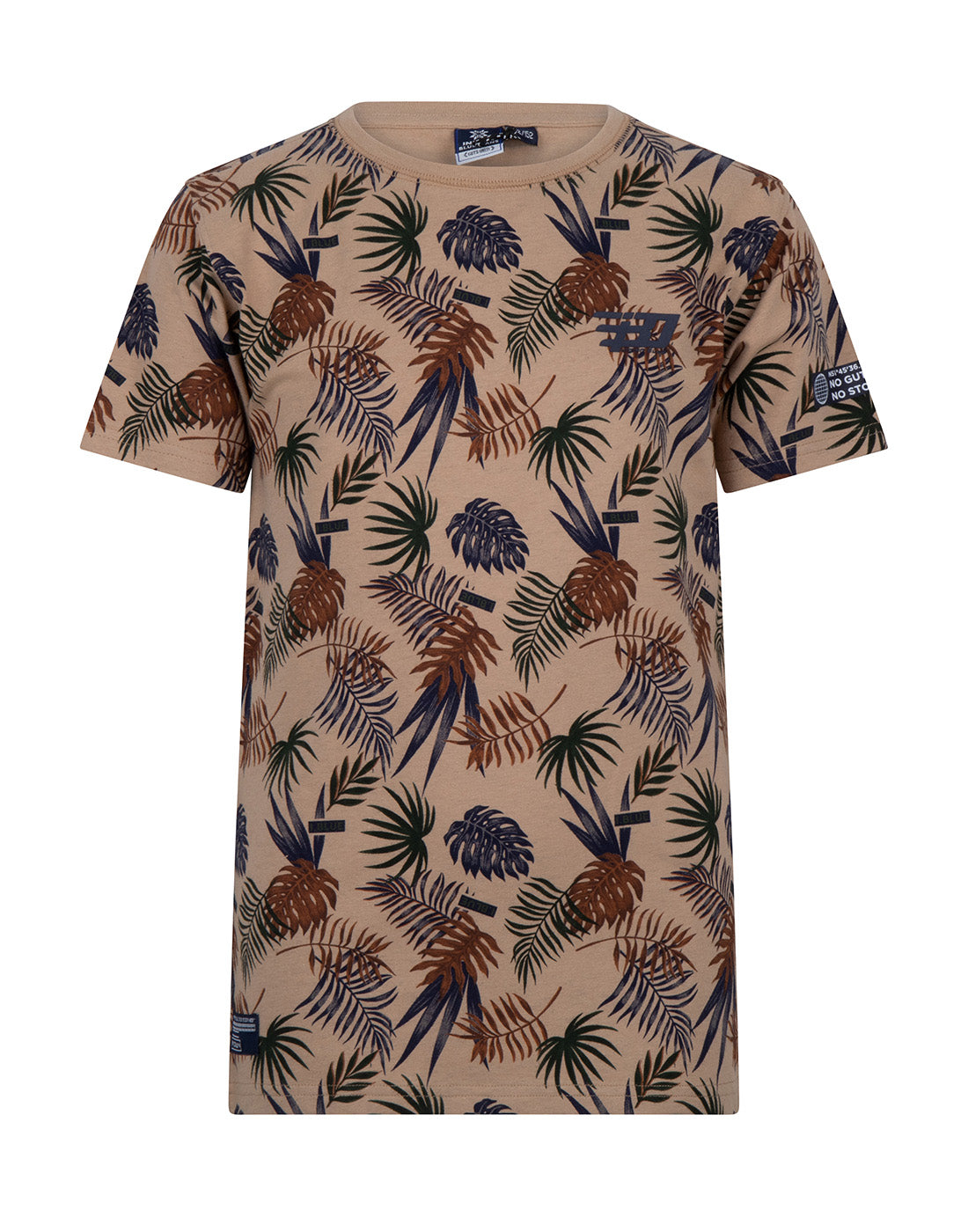 Indian Blue Jeans T-SHIRT SS LEAVES