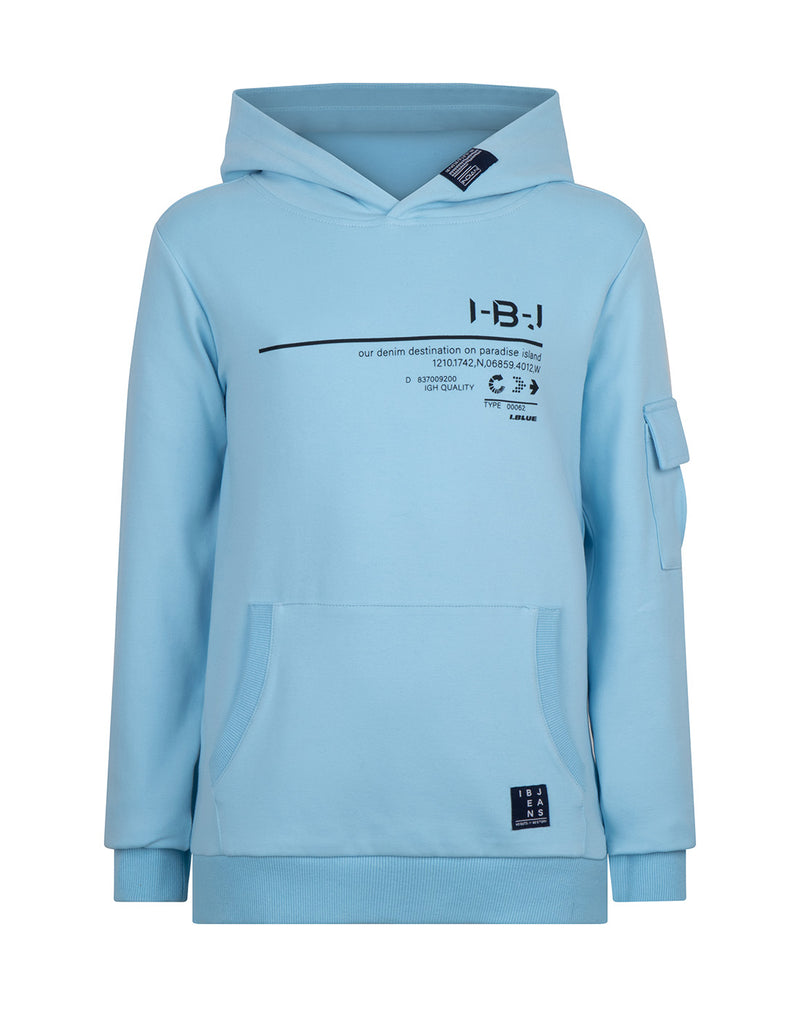 Indian Blue Jeans HOODED KANGAROO PKT