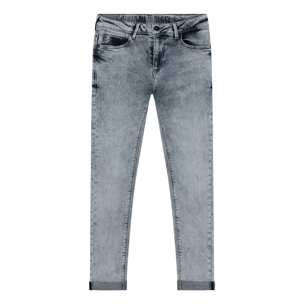 Indian Blue Jeans Blue Grey Ryan Skinny Fit