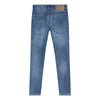Jongens Blue Ryan Skinny Fit van Indian Blue Jeans in de kleur Used Medium Denim in maat 176.