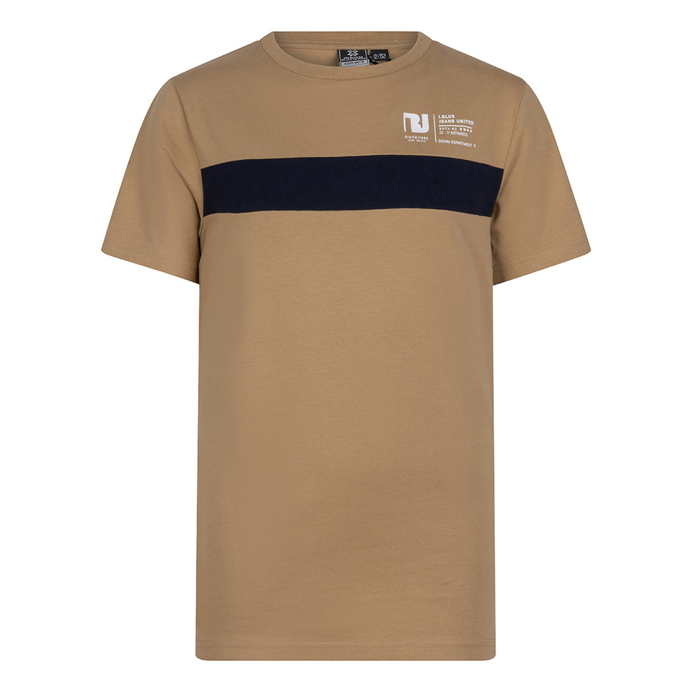 Indian Blue Jeans T-Shirt Colorblock I.Blue