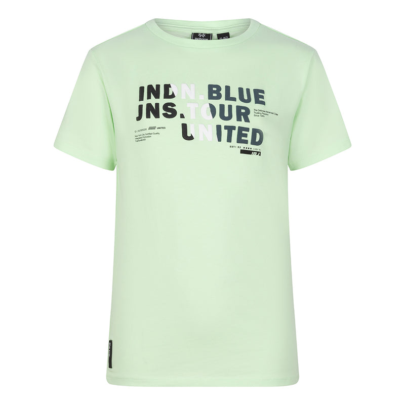 Indian Blue Jeans T-Shirt Indian Rainbow print