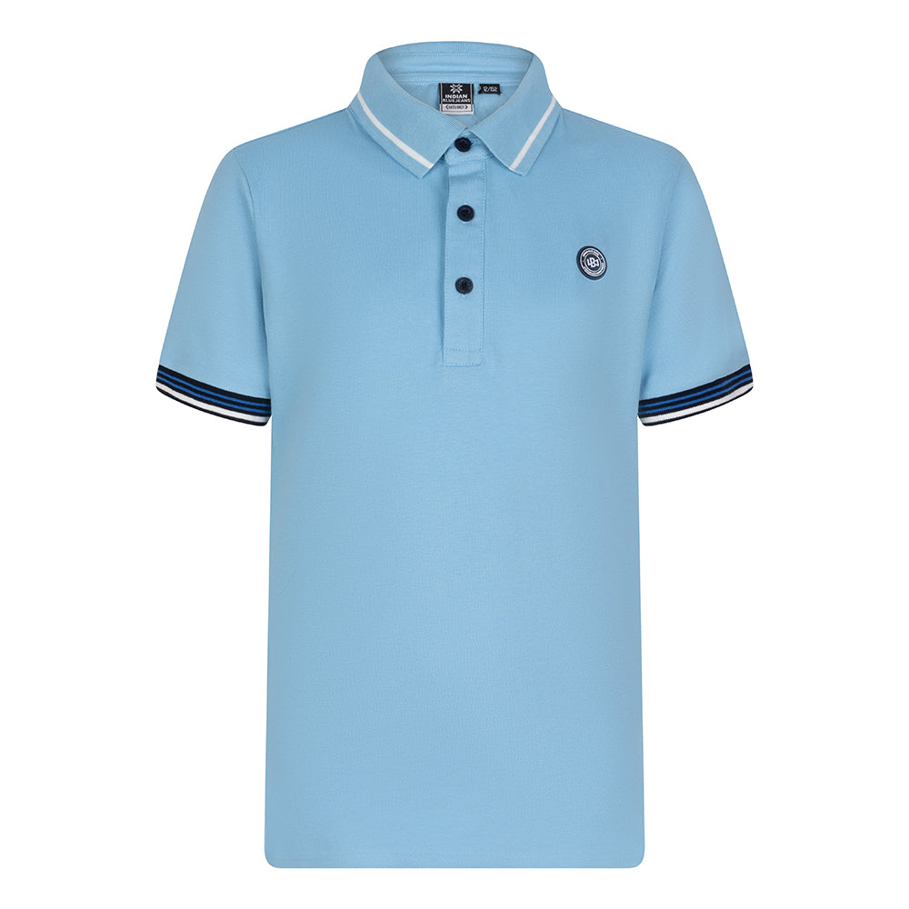 Indian Blue Jeans Polo Pique badge