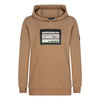 Jongens Hoodie Jeans United van Indian Blue Jeans in de kleur Stone Sand in maat 176.