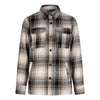Indian Blue Jeans Shirt Jacket Long Sleeve Check
