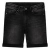 Jongens Black Andy Short van Indian Blue Jeans in de kleur Black Denim in maat 176.