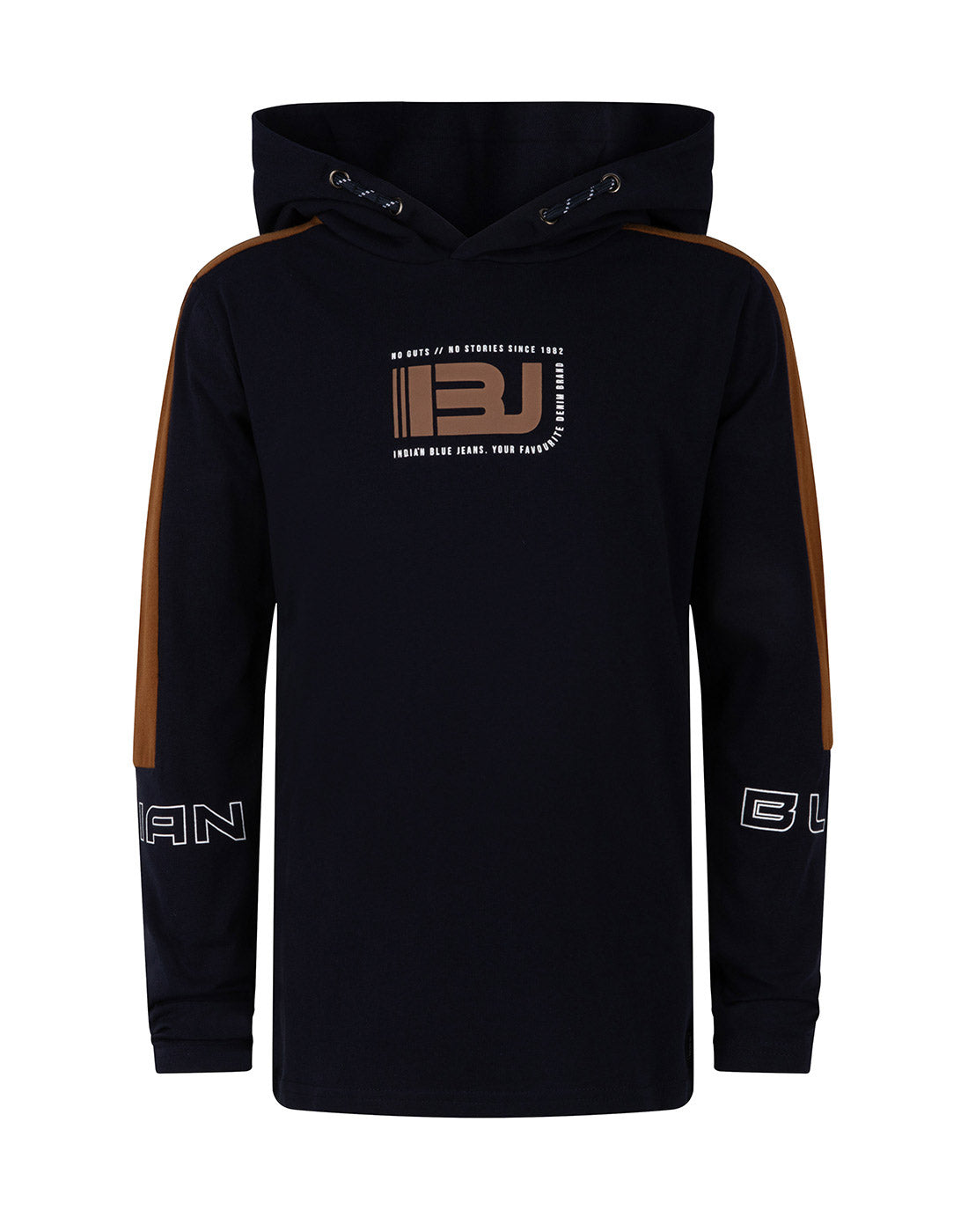 Indian Blue Jeans Longsleeve Hooded Ibj