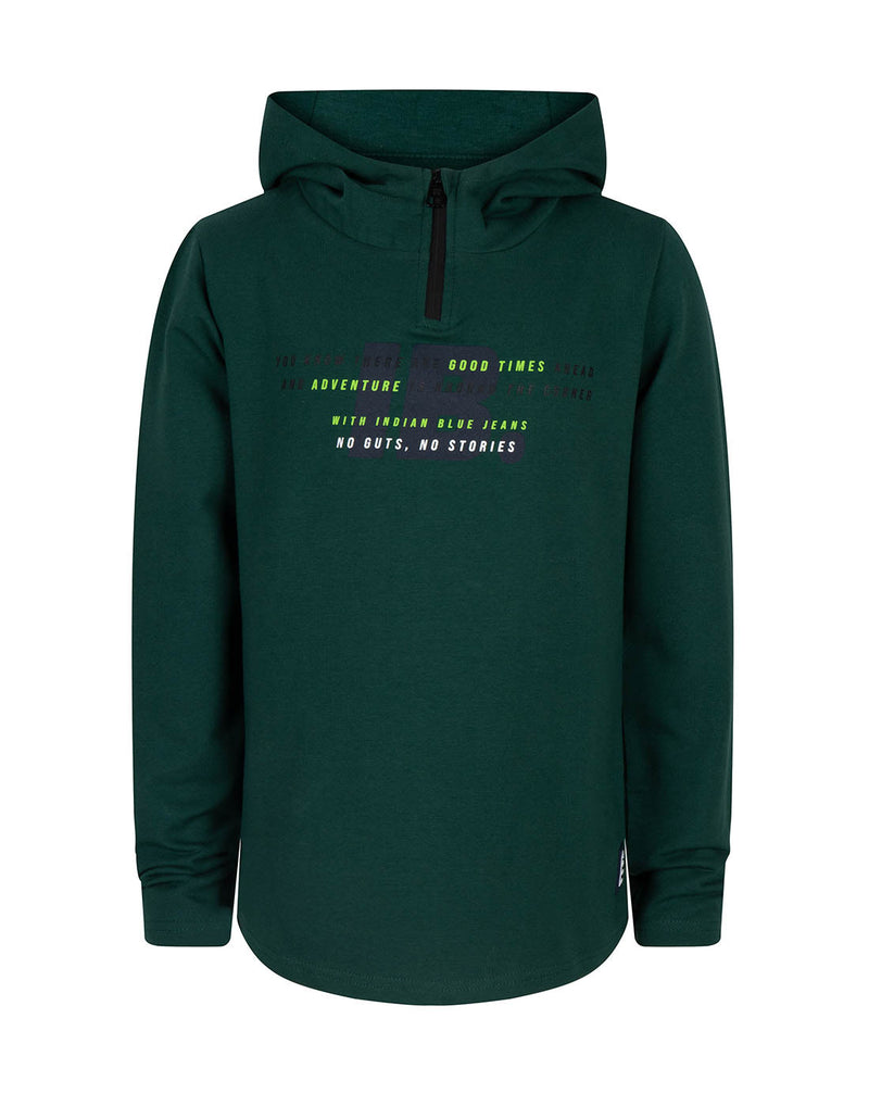 Indian Blue Jeans Hooded Longsleeve Ib