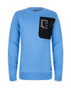 Indian Blue Jeans Crewneck Zipper Pocket