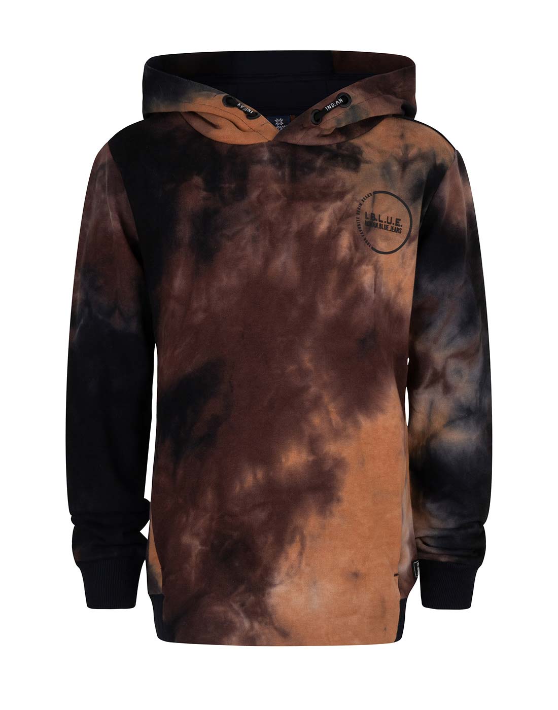 Indian Blue Jeans Hooded Sweater Tie Dye
