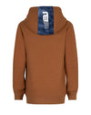 Indian Blue Jeans Hooded Sweater Colorblock Tie Dye